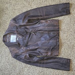NWT Maurices Faux Leather Jacket